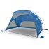 Tienda de playa 185T poliéster azul celeste 274x178x170/148