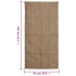 Sacos de yute 10 unidades 65x135 cm 100% yute 340