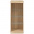 Aparador con luces LED roble Sonoma 41x37x100