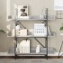 Librería de 3 estantes madera gris Sonoma 100x33x108,5