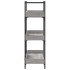 Librería de 3 estantes madera gris Sonoma 100x33x108,5