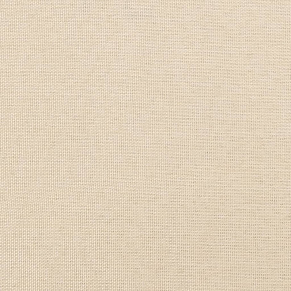 Cabecero de tela color crema 203x23x78/88