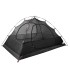 Tienda de campaña iglú 2 personas tela opaca impermeable