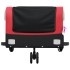 Remolque para bicicleta hierro negro y rojo 30