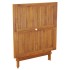 Mesa de jardín plegable madera maciza de acacia 90x90x75