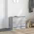 Zapatero de madera de ingeniería gris Sonoma 80x34x63