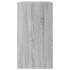 Zapatero de madera de ingeniería gris Sonoma 80x34x63