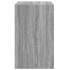 Zapatero de madera de ingeniería gris Sonoma 60x42x69