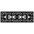 Alfombrillas de escalera de goma 10 uds goma 25x75
