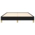 Estructura de cama de tela negro 140x190