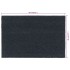 Felpudos 5 unidades fibra de coco gris oscuro 40x60