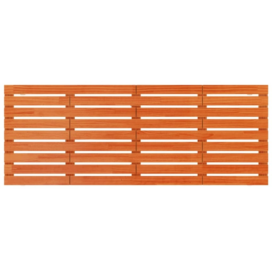 Cabecero de cama de pared madera maciza de pino 166x3x63