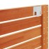 Cabecero de cama de pared madera maciza de pino 166x3x63