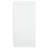 Armario auxiliar con puertas de vidrio blanco 68x37x75,5