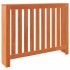 Cubierta radiador madera maciza pino marrón cera 108,5x19x84