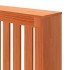 Cubierta radiador madera maciza pino marrón cera 108,5x19x84