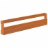 Estantes zapatos pared 2 uds madera pino marrón 110x8,5x23,5