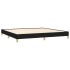 Estructura de cama tela gris claro 200x200