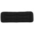 Cabecero de cama acolchado tela negro 160
