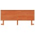 Cabecero de cama madera maciza de pino marrón cera 180