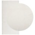Alfombra de pelo corto look escandinavo IZA crema 100x200