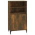 Aparador alto madera contrachapada roble ahumado 60x36x110