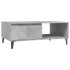 Mesa de centro madera contrachapada gris hormigón 90x60x35