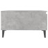 Mesa de centro madera contrachapada gris hormigón 90x60x35