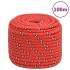 Cuerda de barco polipropileno rojo 18 mm 100