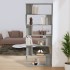 Estantería/Biombo madera contrachapada gris Sonoma 80x24x192
