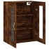 Armario de pared roble ahumado 69,5x34x90