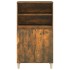 Aparador alto madera contrachapada roble ahumado 60x36x110
