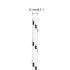 Cuerda para barco trenzada poliéster blanco 12 mmx100