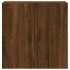 Armario de pared madera de ingeniería marrón roble 60x31x60