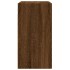 Armario de pared madera de ingeniería marrón roble 60x31x60