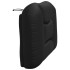 Cabecero de cama acolchado cuero sintético negro 90