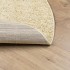 Alfombra peluda de pelo largo moderna PAMPLONA dorado Ø 200