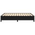 Estructura de cama de tela negra 140x200