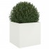 Jardinera acero blanco 49x47x46