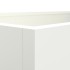 Jardinera acero blanco 62x40x39