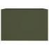 Jardinera acero verde oliva 62x47x46