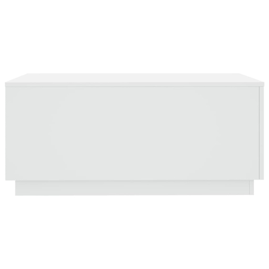 Mesa de centro con luces LED blanco 90x50x40