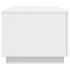 Mesa de centro con luces LED blanco 90x50x40