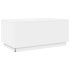 Mesa de centro con luces LED blanco 90x50x40