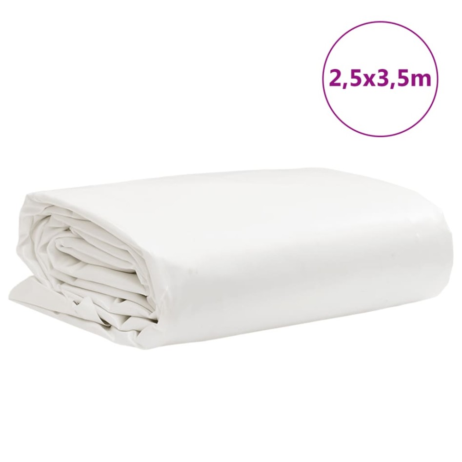 Lona blanca 2,5x3,5 m 650