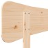Cabecero de madera maciza de pino 200