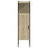 Armario de baño madera ingeniería roble Sonoma 33x33x120,5