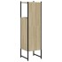 Armario de baño madera ingeniería roble Sonoma 33x33x120,5