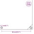 Lona gris antracita 2,5x3,5 m 650