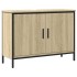 Armario lavabo baño madera ingeniería roble Sonoma 80x30x60